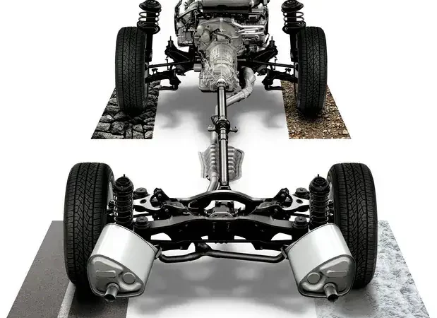 all wheel drive layout